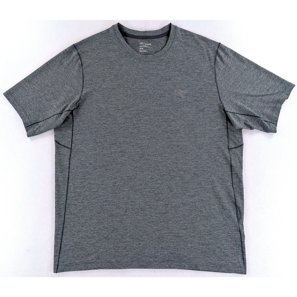 Arc'teryx Mens Medium Gray Heather Performance T-Shirt Hiking Training